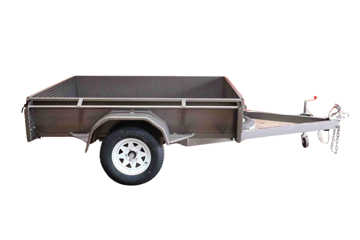 Single Axle Box Trailer