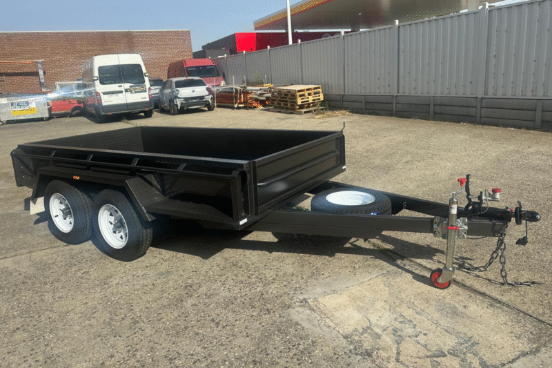 10x5 Heavy Duty Tandem Box Trailer