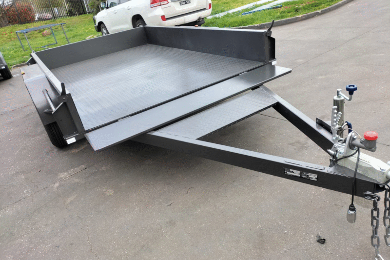 12x6 Tandem Box Trailer