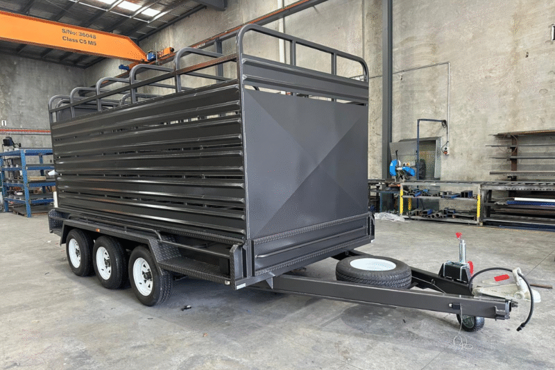 14x6 Stock Crate Trailer Heavy Duty