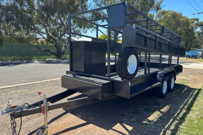 16x6 Tandem Concrete Trailer Heavy Duty