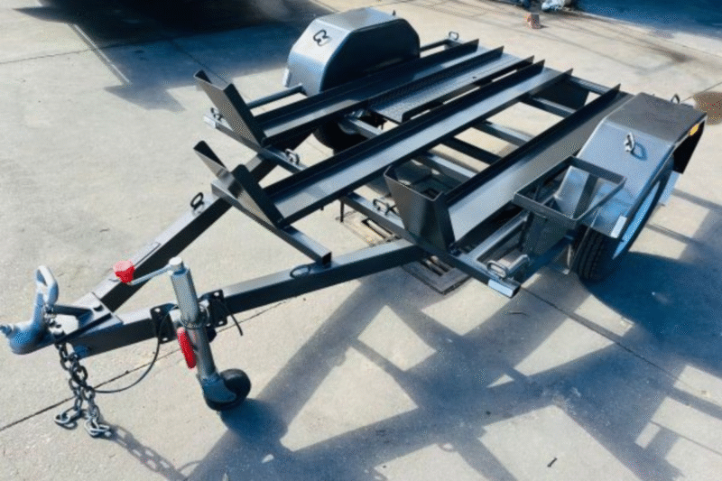 6x4 Open Frame Motor Bike Trailer