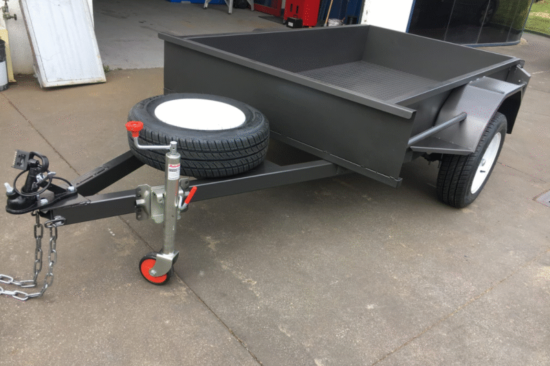 7x4 Standard Box Trailer Single Axle
