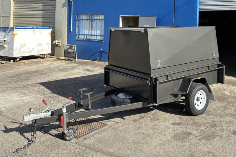 7x5 BBQ Trailer Single Axle
