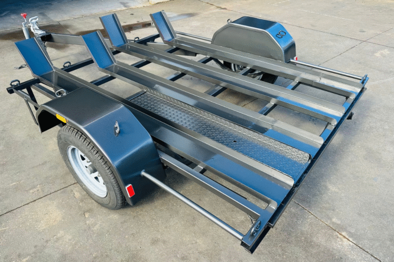 7x5 Motor Bike Trailer With 4 Channels