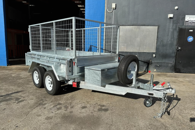 8x5 Galvanised Heavy Duty Tipper Trailer