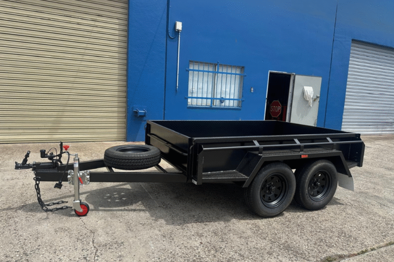 8x5 Heavy Duty Tandem Box Trailer