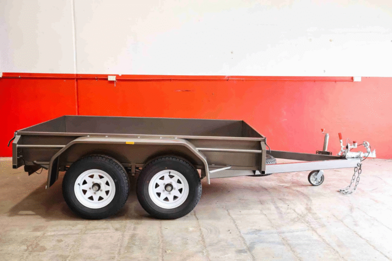 8x5 Tandem Box Trailer
