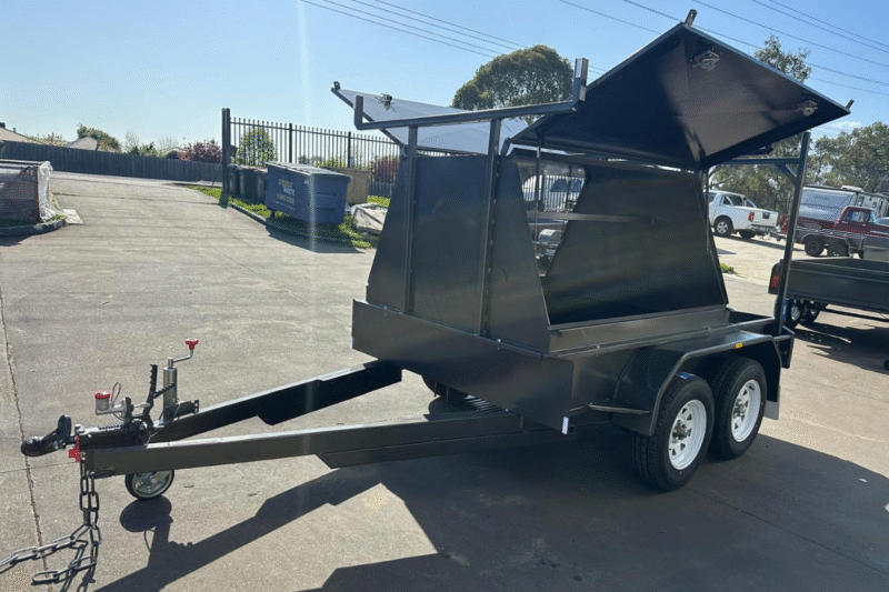 8x5 Tandem Half Tradesman Top Trailer
