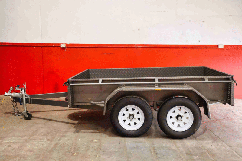 9x5 Heavy Duty Tandem Box Trailer
