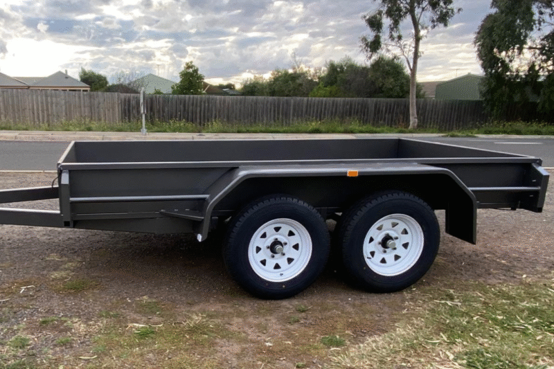 9x5 Tandem Box Trailer