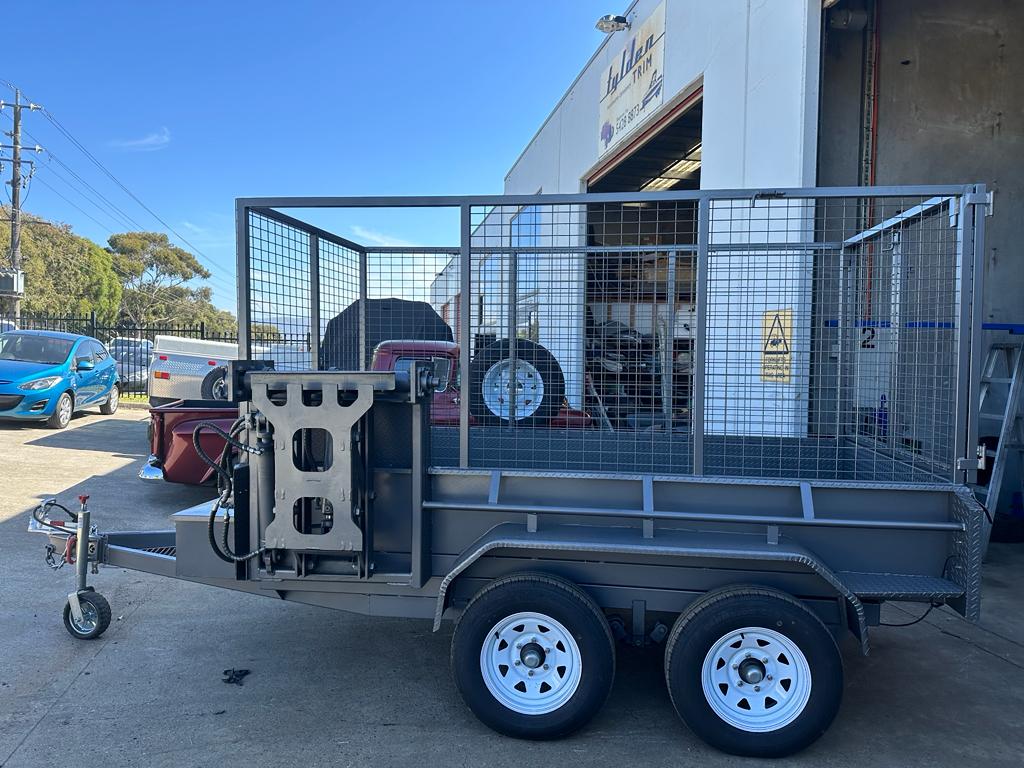 Bin Lifter And Hydraulic Tipper Trailer - Image 6