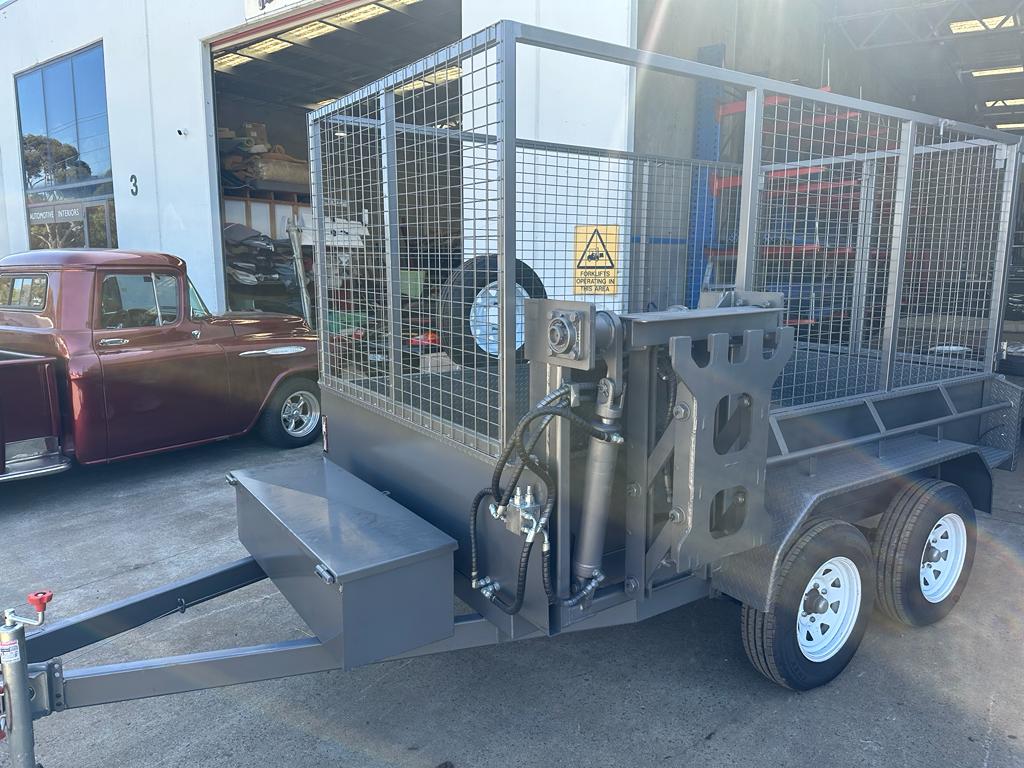 Bin Lifter And Hydraulic Tipper Trailer - Image 5